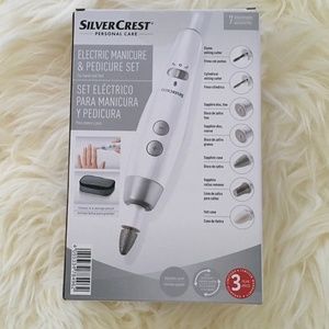 Electric professional manicure pedicure set NWT